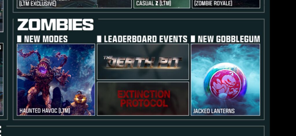 BO6 Zombies Season 6….
