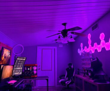 Finally finished the setup at the new house