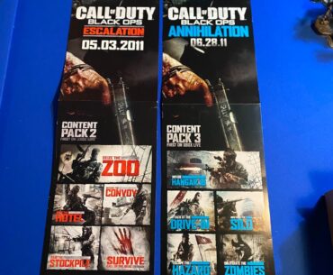 ISO Black Ops 1 DLC promo posters