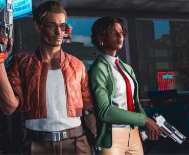 my V and her mainline dressed as a different video game failcouple for halloween
