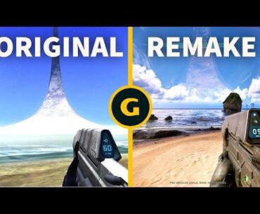 Halo: Combat Evolved Old vs New - Side by Side Graphics Comparison