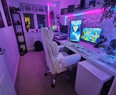Rate my dual set up gaming room. This is where I escape the kids and the outside work.