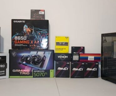 Second Build 5070 Ti + 7800X3D (came from 3080 + 13600KF)