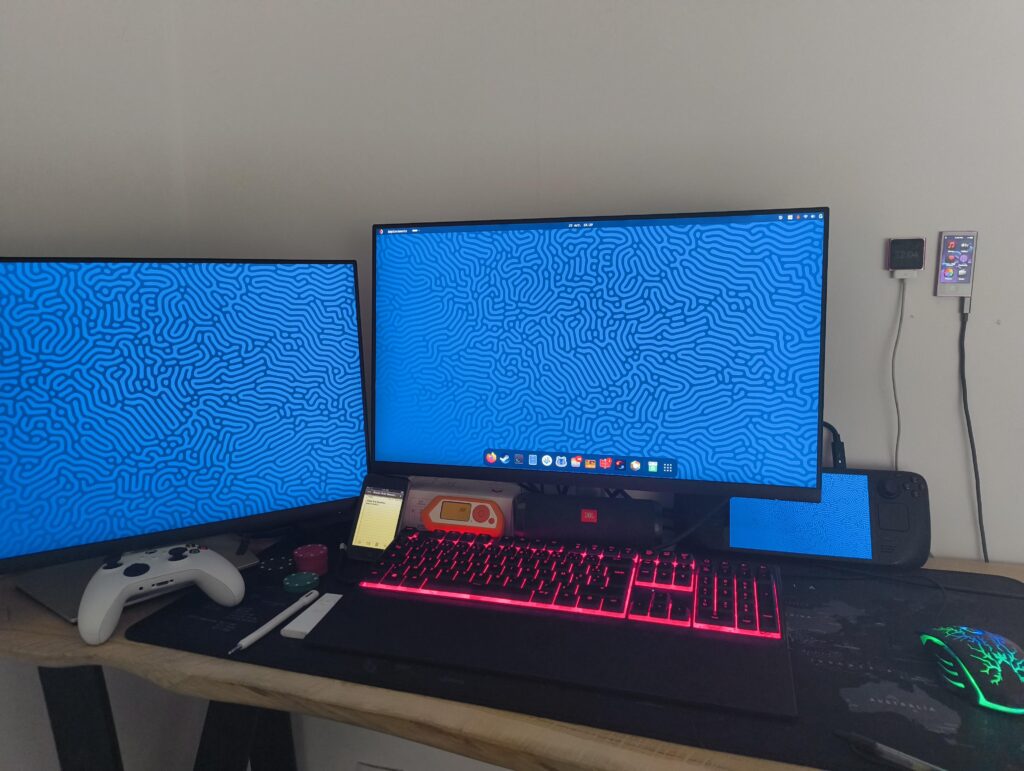 Not enormous but i like it