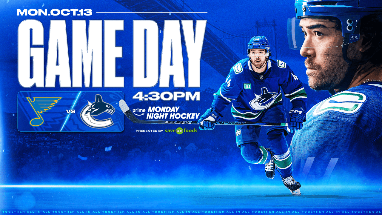 Game Notes: Canucks vs. Blues Game Notes: Canucks vs. Blues