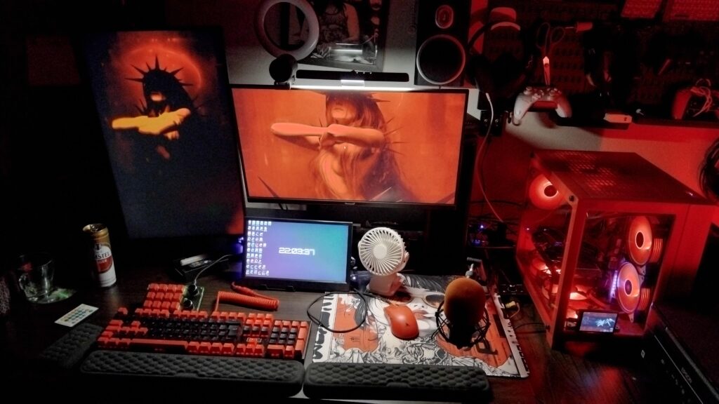 Red battlestation from Brazil