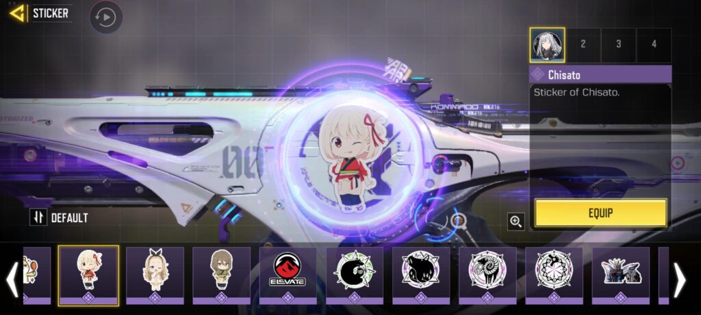 With the news of GFL Pt.2 coming to Global next season, let me remind everyone that one of the gimmick for the ICR blueprint is this one giant sticker slot