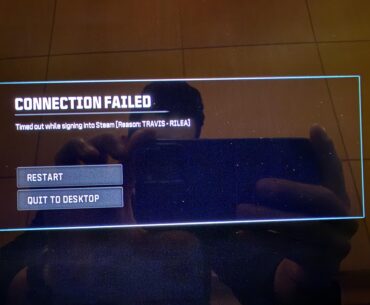 Steam, giving connection failed for 3 days now