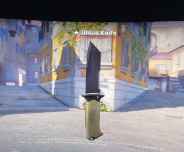 Traded 250euros worth of skins for this piece of shit