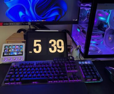 Lian Li O11D Mini Build with Mirabox N4 Pro Stream Dock