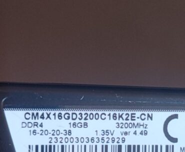 Troubles with Corsair 3200mhz 32GB kit (SK Hynix) and 5700X3D
