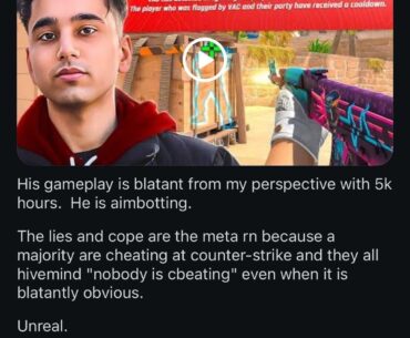 Ohne_komment aka cheaters_are_ghey is back at it with the delusions