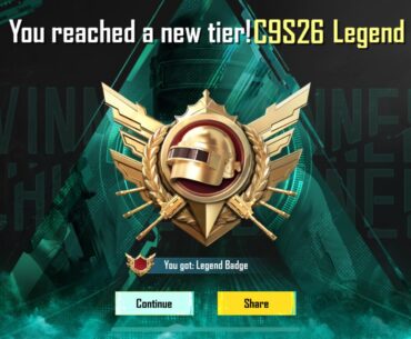 Thus, my journey getting legend is over