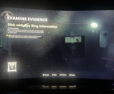 What is the code stuff to decrypt the disk?