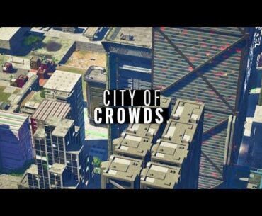 Walking through Cyberpunk City Kyōsoku Heights, AIKO SECTOR (1 Hour Ambience)