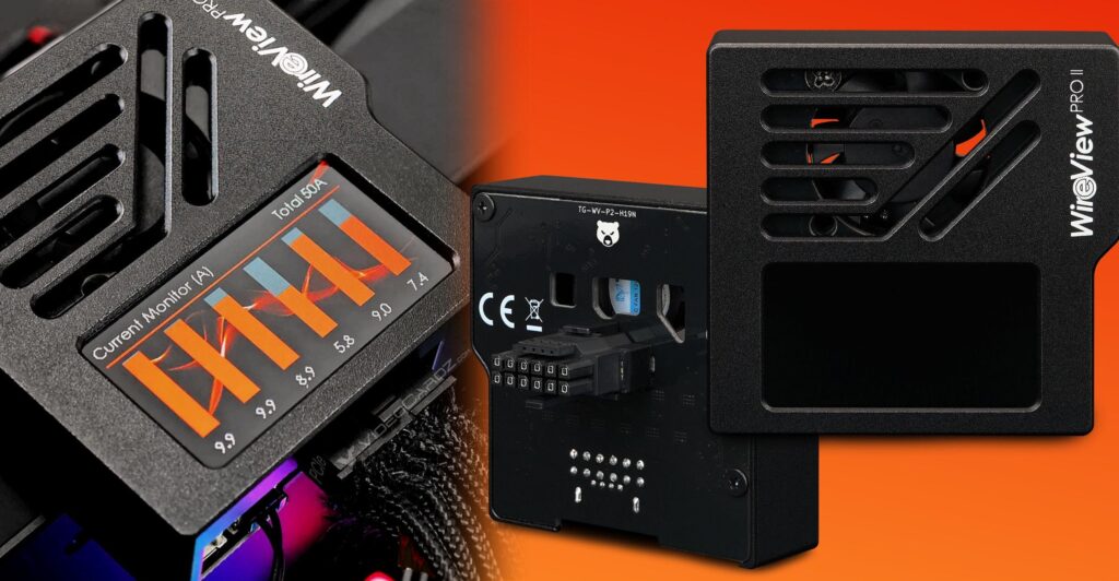 WireView Pro II launches at $140 with color display and cooling fan for 12V-2x6 GPUs