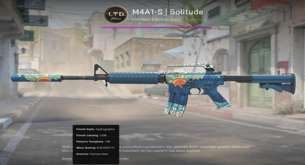 M4A1-S Solitude FN pattern 138
