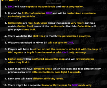 More info on DMZ