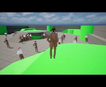 Crowds test for my Cyberpunk game