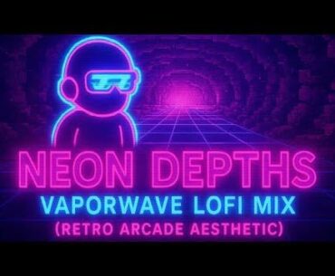 Neon Depths 🌴 | Vaporwave Lofi Mix for Late Nights Retro Arcade Aesthetic