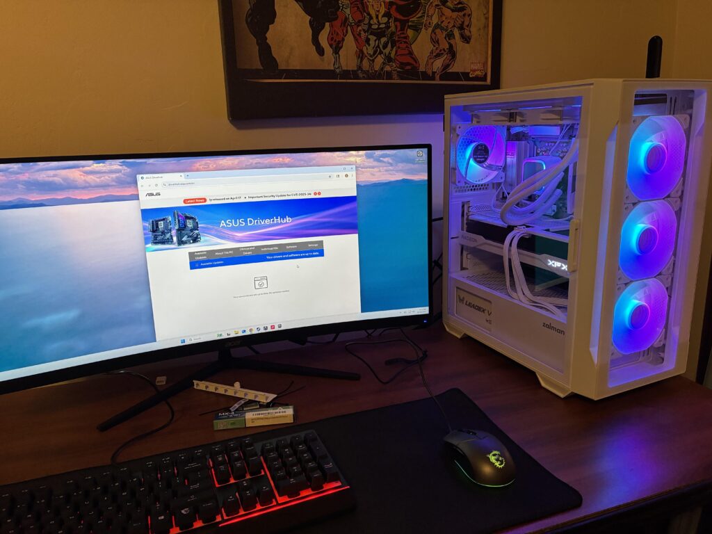 My older sisters first rig