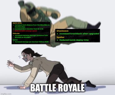 i think they want to force us to play only the new DMZ mode