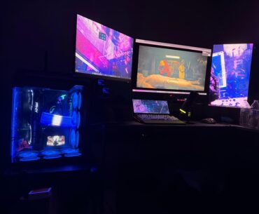 My pc is finally complete ryzen 9 9950 x3d with a 5080 rog strix b850-f motherboard rate my pc