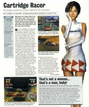 No, Ridge Racer's Reiko Nagase's Face Isn't Based On That Of The Designer Who Created Her 1