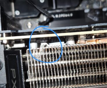 Gap in heatsink 3080 ftw