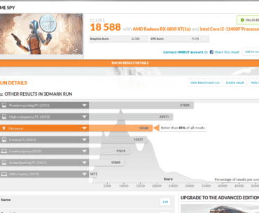 how good is this air cooled 6800xt score?