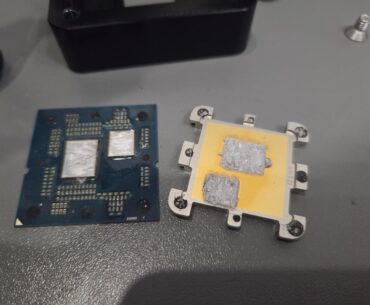Delided 9800x3d damage to the top layer?