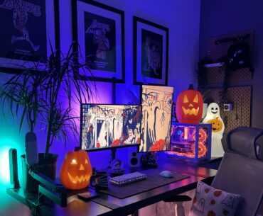 Vintage inspired Halloween setup🎃