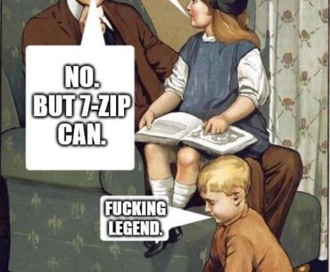 Hail 7-ZIP, It Does So Much and Doesn't Even Pretend to Want Your Registration
