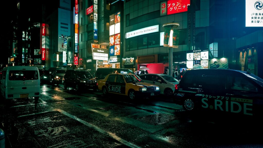 Rain in Shibuya