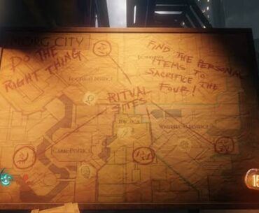 I miss having map elements giving us hints on what to do, it was more diegetic and inmersive