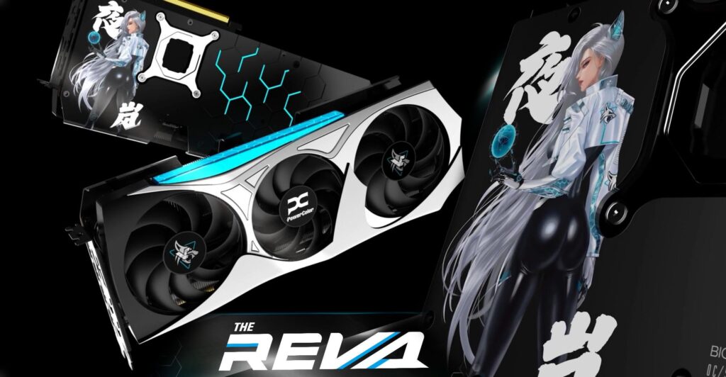PowerColor announces their first Waifu card, REVA 9070XT Edition