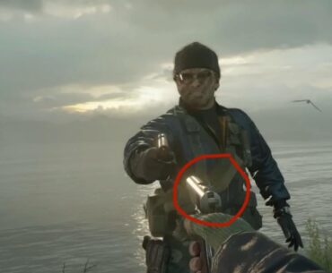 Anyone else notice that Bell’s 1911 hammer was not cocked down?
