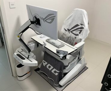 DIY ROG White Gaming Pod – Now My Friends Never Want to Leave