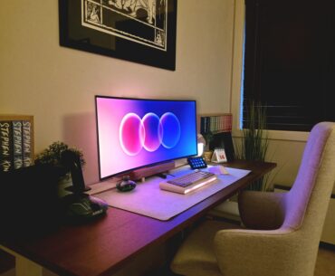 My updated setup with a new chair 🪑