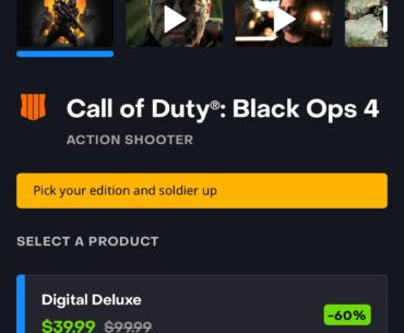 My regret was not trying Bo4 zombies does the deluxe include everything?