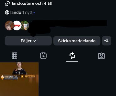 Lando Norris reposted… donk?