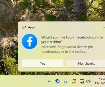 I do not use Edge at all, and today I'm greeted with this notification, this is getting out of control