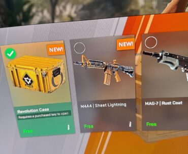Got lucky got a super low float m4a4 sheet lightning