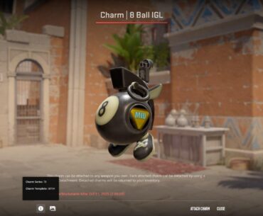 Bought one pass and my first charm redemption was this.