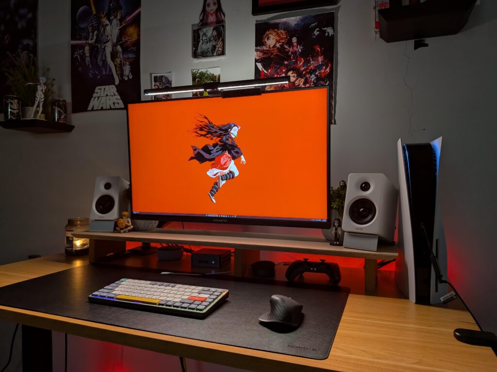 Edifier's added to the setup