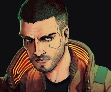 Male and female V portraits