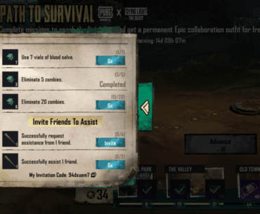 Path to Survival Invite code