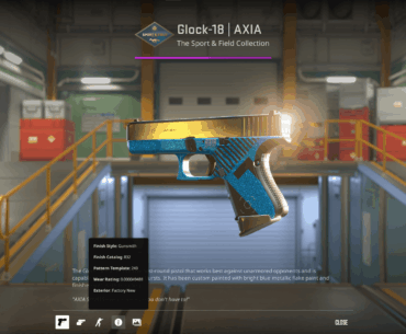 Just pulled 4th lowest float Glock Axia .000049