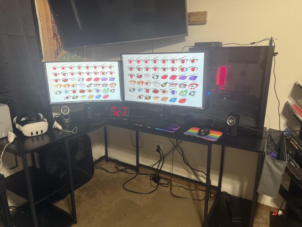my new battle station