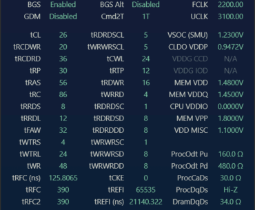 DDR5 6000cl26 to 6200cl26. Any further improvements that could be made?